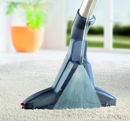 Shampoo para sa isang washing vacuum cleaner