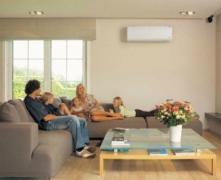 White air conditioner