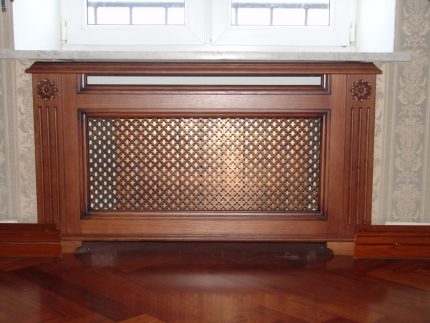 Houten scherm
