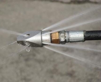 Hydrodynamische reiniging