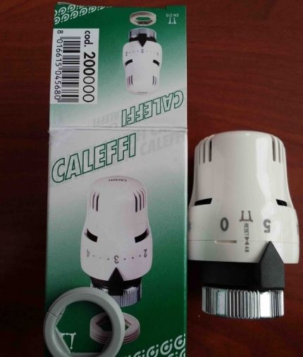 Ang thermal head ng Caleffi brand
