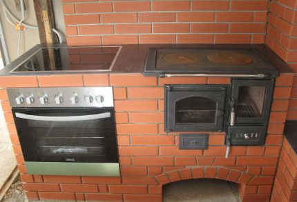 Stove gamit ang kalan