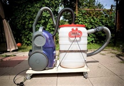 Mas malinis ang naka-mount na cyclone vacuum cleaner