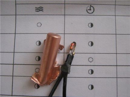 Capteur de température pour système split