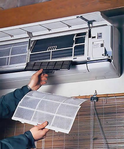 Remplacement des filtres du système divisé
