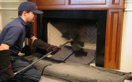 Chimney cleaning