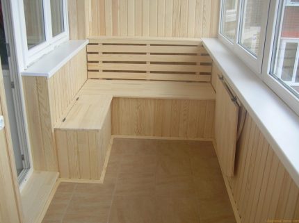 Loggia decoratie
