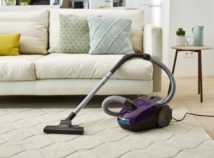 Dry vacuuming