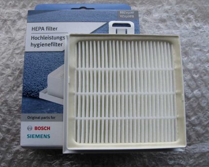 Filter til støvsuger Bosch