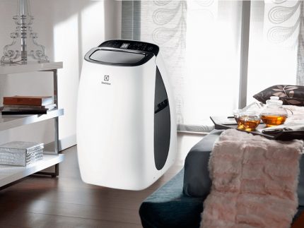 Ang air conditioning ng sahig mula sa Electrolux