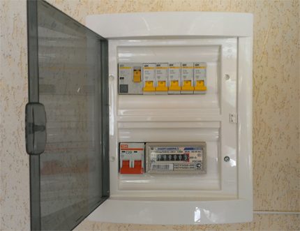 Kunststof vizier - modern design