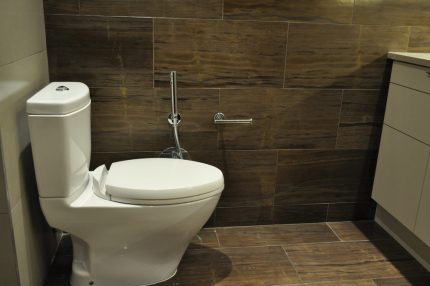 Ang tamang paglalagay ng isang hygienic shower