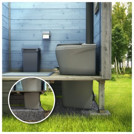 The main disadvantage of the peat dry closet