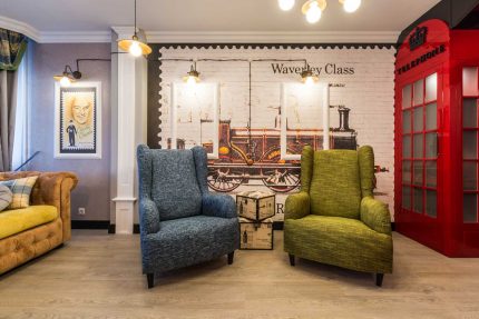 Woonkamer interieur