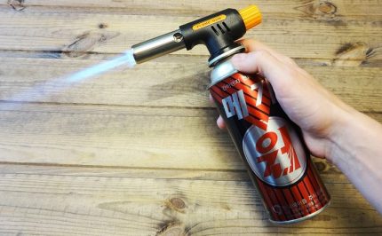 Gasbrander vlam