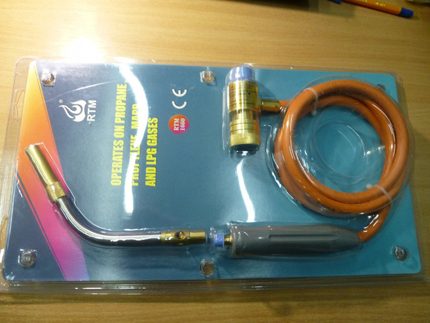 Đầu đốt gas MAPP