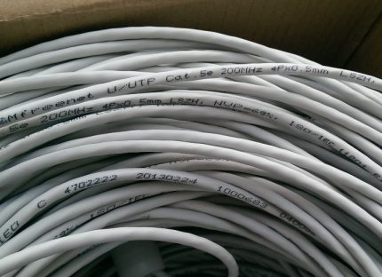 Netwerkkabel cat. 5e