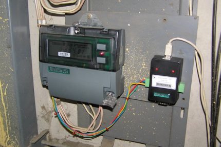 Tweevoudige elektrische meter Mercury