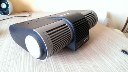 Ang hitsura ng ionizer