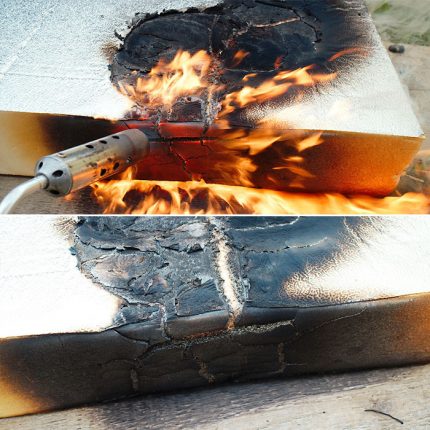 Brandbaar geëxtrudeerd polystyreenschuim