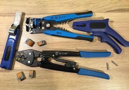 Gereedschap voor elektriciens