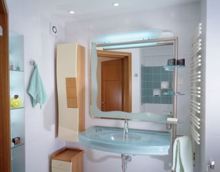 Kanaalventilator in de badkamer