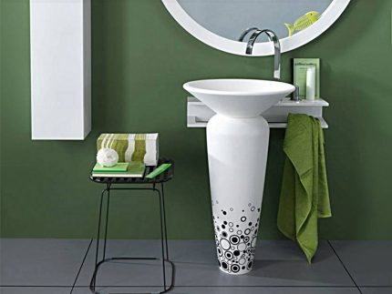 Round basin sink
