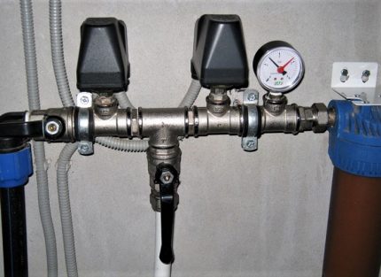 Le relais est installé dans le pipeline