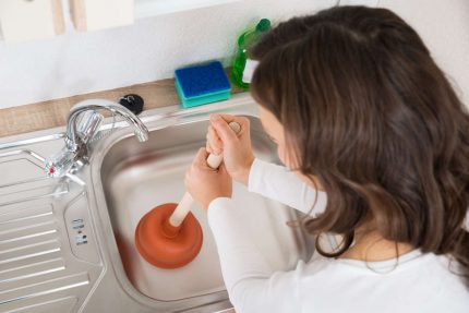 Using a conventional plunger