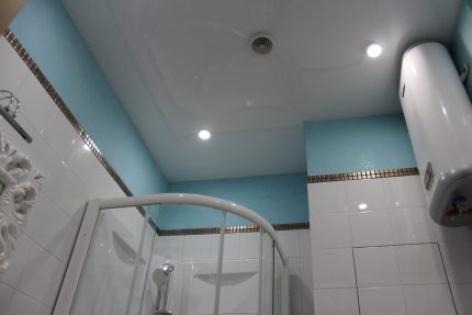 Kap in de badkamer