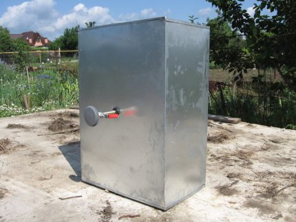 Réservoir en acier inoxydable
