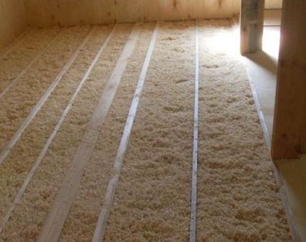 Droog zaagsel thermische isolatie-apparaat