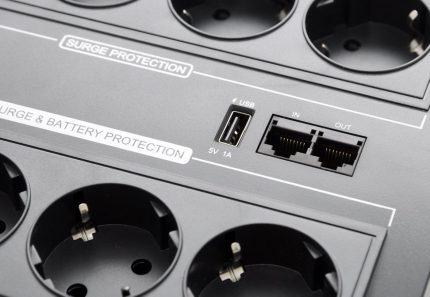 USB-poort op UPS