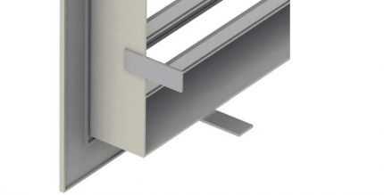 Installation method of the ventilation grill