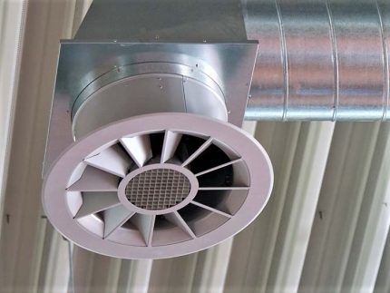 Pijp afzuigventilator