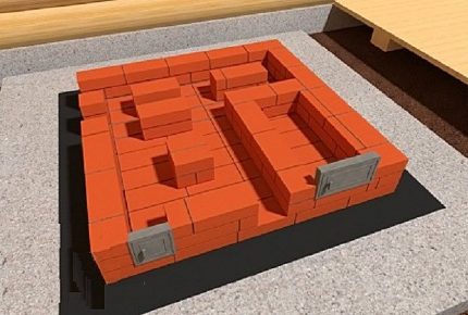 Le début de la construction des caméras