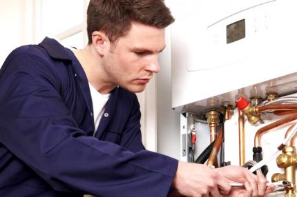Pag-install ng boiler ng gas