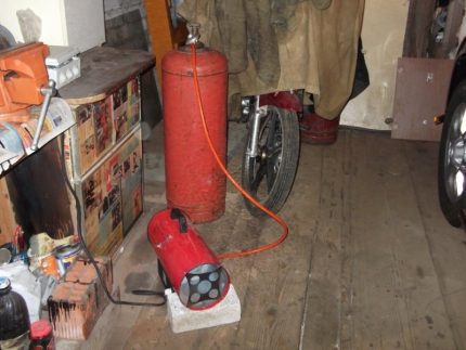 Propaan gaskachel