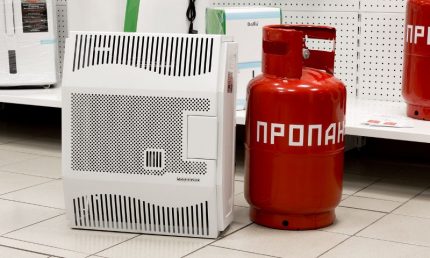 Gasconvector aan de muur