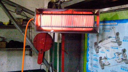Garage infraroodstraler