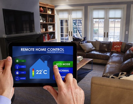 Integratie van de ketel in het smart home-systeem