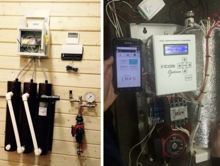 GSM-modules voor inductieketelregeling