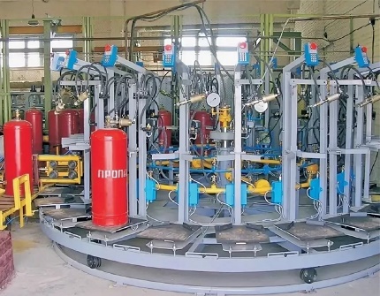 Apparatuur voor tankstations