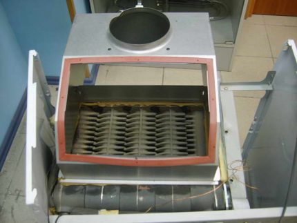 Gietijzeren warmtewisselaar