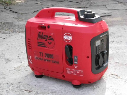 Omvormer gasgenerator