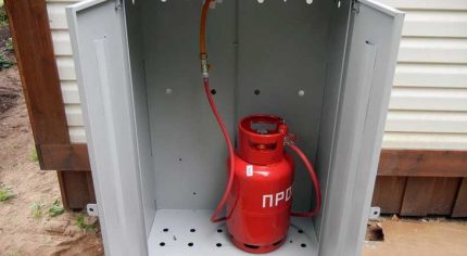 Aansluiting gasfles