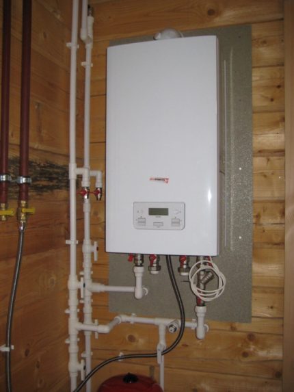 Wandgemonteerde gasketel