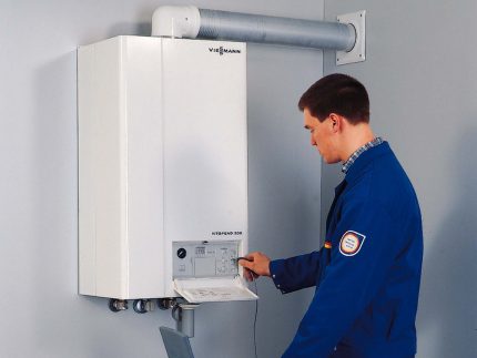 Vereisten voor het installeren van een ketel met twee circuits