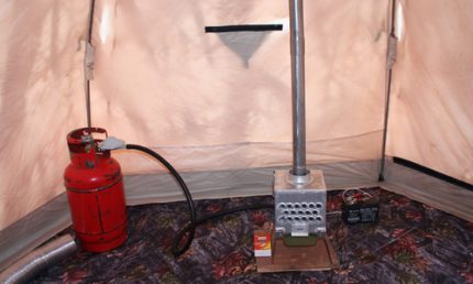 Chauffage avec échangeur de chaleur