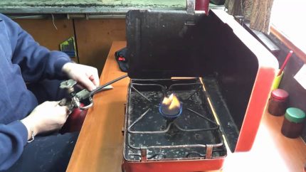 Isang solong kalan ng gasolina
